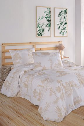روتختی دونفره بژ پنبه ای Marielouhome - کد 877233209