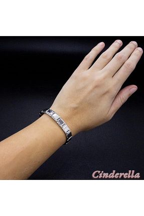 دستبند استیل (فولاد) مردانه استیل (فولاد) Cinderella - کد 849817987