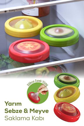 ظرف نگهداری رنگی پلاستیک Vienev - کد 887524795