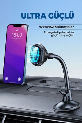 هولدر گوشی داخل خودرو مشکی Woyax - کد 849110886