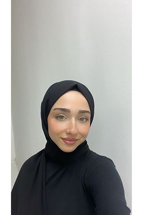 شال مشکی زنانه Medine İpeği GigiTex - کد 885141199
