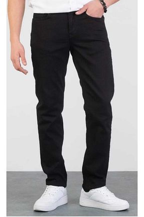 شلوار جین مشکی مردانه رگولار Denim - کد 874612795
