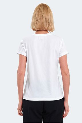 تیشرت اسپرت سفید زنانه رگولار Slazenger - کد 825604239