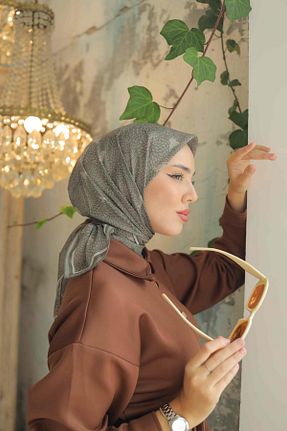 دستمال گردن سبز زنانه پنبه ای Silk Home - کد 888420823