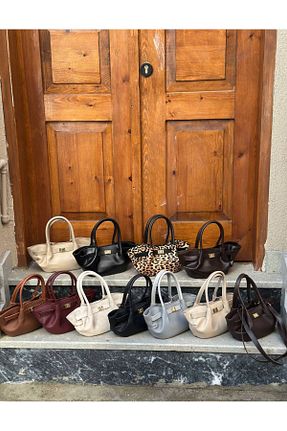 کیف دوشی قهوه ای زنانه چرم مصنوعی SHIKIRTI - کد 888454598
