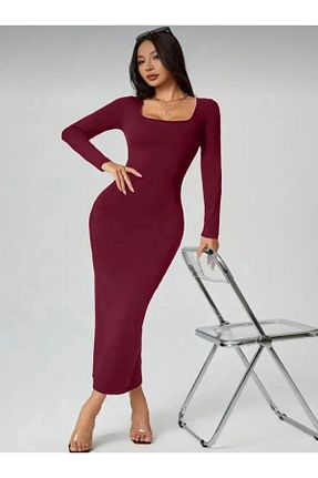 لباس زرشکی زنانه بافتنی MEGOMEL - کد 888461525