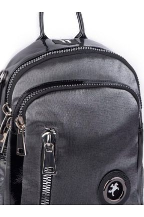کوله پشتی طوسی زنانه سایز متوسط Nas Bag - کد 888505820