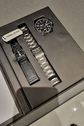 ساعت مچی مشکی مردانه 44 میلی متر Daniel Klein - کد 886689702