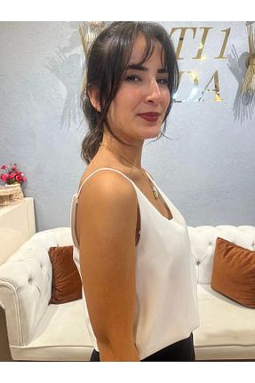 بلوز بژ زنانه ساده Jument - کد 888518023
