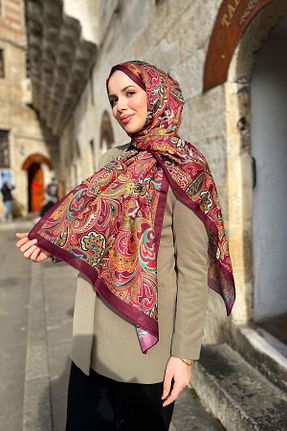 شال رنگی زنانه Kesik Elyaf Sultan - کد 888516862