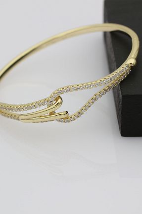 دستبند استیل (فولاد) زرد زنانه استیل (فولاد) XUPING JEWELRY - کد 876888916