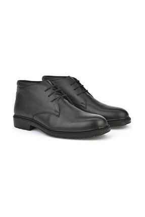 بوت / نیم بوت مشکی زنانه چرم خالص Ritim - کد 888562041