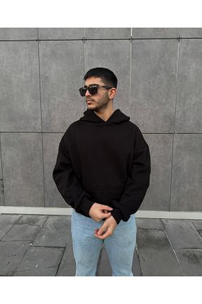 سوئیشرت مشکی زنانه ساده MODA - کد 888562579