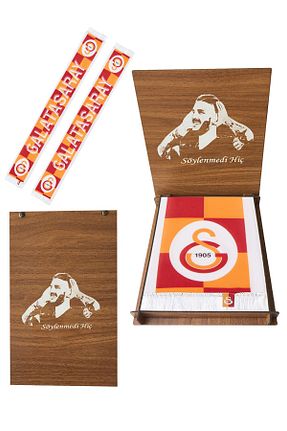 شال گردن زرد زنانه پلی استر Galatasaray - کد 888981909