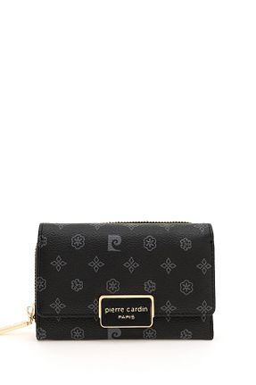 کیف پول مشکی زنانه سایز متوسط Pierre Cardin - کد 885919904