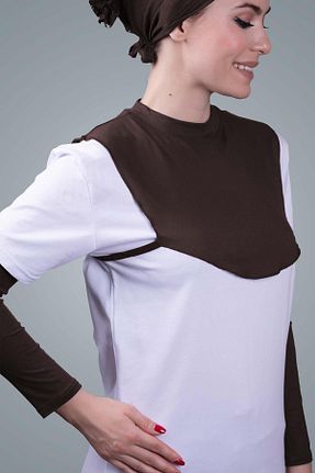 کلاه شنای حجاب قهوه ای زنانه HÜRREM BONE - کد 886715802