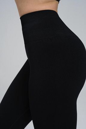 ساق شلواری اسپرت مشکی زنانه بلند yexech - کد 886724159