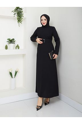 لباس حجاب مشکی زنانه رگولار akabe - کد 886730559
