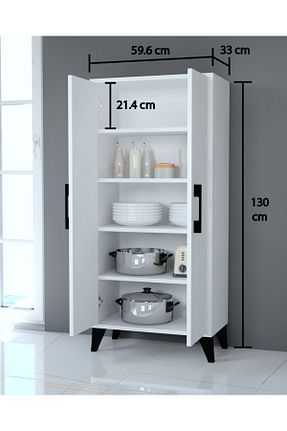 کابینت چند منظوره سفید Suntalam MOBİLİQUE - کد 839674549