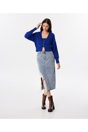 بوت / نیم بوت قهوه ای زنانه پاشنه ضخیم Twist - کد 857379529
