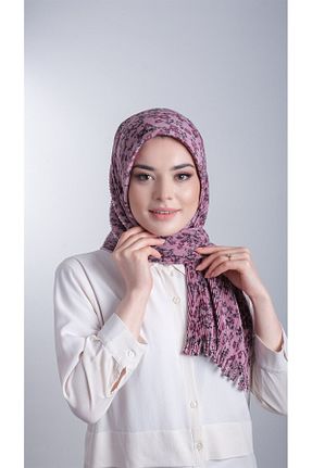 روسری صورتی ساده HÜRREM BONE - کد 381262553