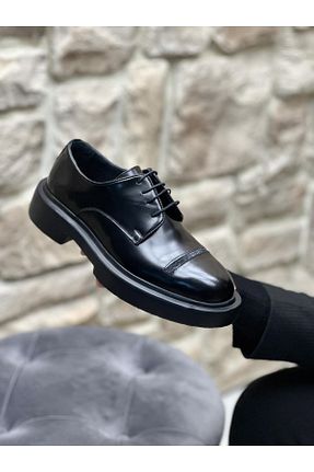 کفش کژوال مشکی مردانه پاشنه کوتاه (1 - 4 سانتی متر) ByItallanoshoes - کد 886837056