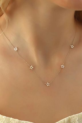 گردنبند طلا زرد زنانه 14 عیار Glorria - کد 112500027