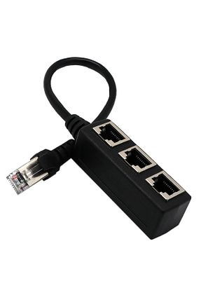 کابل و آداپتور مشکی Monte Lua - کد 886883865