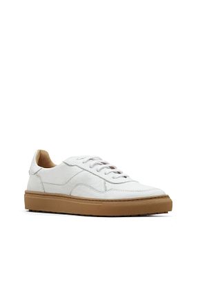 کفش اسنیکر سفید زنانه چرم اصل Bueno Shoes - کد 886976911