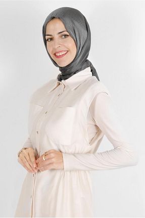 شال طوسی زنانه پلی استر Alvina - کد 805319467