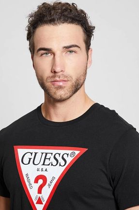 تیشرت مشکی مردانه رگولار Guess - کد 769120971
