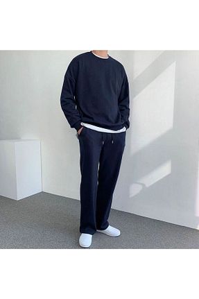 شلوار کرمگن سرمه ای مردانه Relaxed THE WHITE - کد 886978462