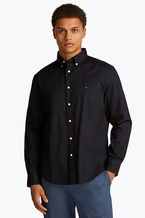 پیراهن مشکی مردانه رگولار Tommy Hilfiger - کد 886687819