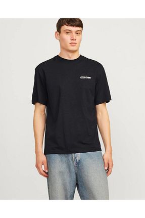 تیشرت مشکی مردانه رگولار Jack & Jones - کد 886996602