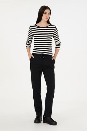 شلوار مشکی زنانه بافتنی U.S. Polo Assn. - کد 886994800