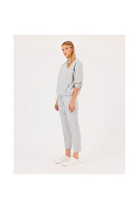 سوئیشرت طوسی زنانه اسلیم SEÇİL - کد 887003812