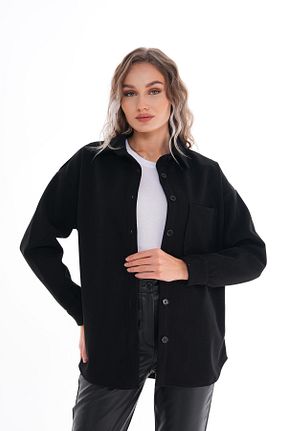 پیراهن مشکی زنانه رگولار Şimal - کد 886997174