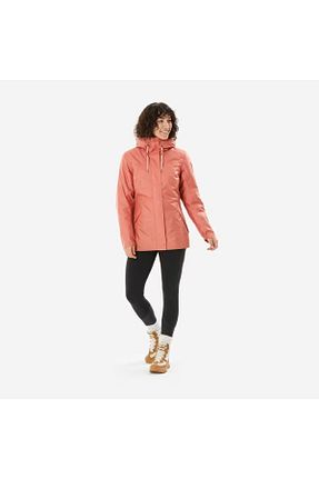 کاپشن قهوه ای زنانه اسلیم فیت Decathlon - کد 887010216