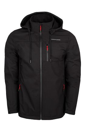 کاپشن مشکی مردانه Northjack - کد 887025242