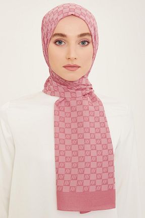 شال صورتی زنانه پلی استر Armine - کد 887052657