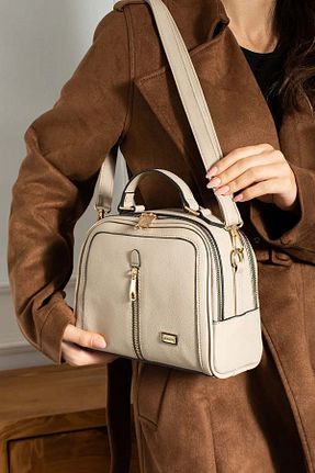 کیف دستی بژ زنانه ابعاد کوچک Lifonbag - کد 887080443