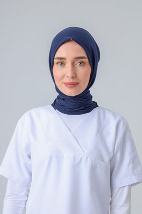 روسری سرمه ای پنبه ای Viridi Medical Fashion - کد 887078211