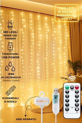 چراغ LED زرد TechnoSmart - کد 63197691