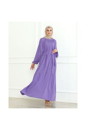 لباس حجاب بنفش زنانه رگولار KADEEM - کد 887079086