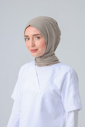 روسری بژ پنبه ای Viridi Medical Fashion - کد 887080116