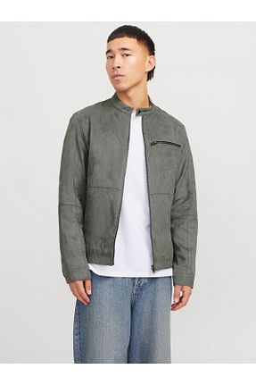 کاپشن طوسی مردانه رگولار Jack & Jones - کد 887093289