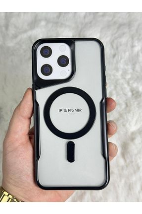 کاور و قاب مشکی iPhone 15 Pro Max Vip Case - کد 887091351