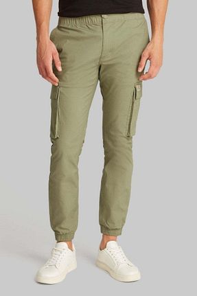 شلوار سبز مردانه پنبه ای Calvin Klein - کد 887092114