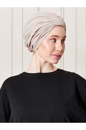 روسری طوسی پلی استر ada sanatsal - کد 864373291