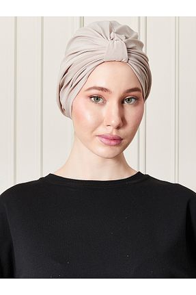 روسری طوسی پلی استر ada sanatsal - کد 864373291